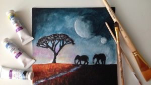 Acrylic paints para sa pagguhit: mga tampok ng pagpili
