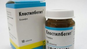 Stimulation of ovulation using the drug Klostilbegit
