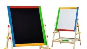  Magnetic-marker double-sided easel ng mga bata: mga patakaran ng pagpili