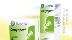 Sinupret للأطفال: تعليمات للاستخدام