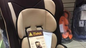 Kerusi kereta Zlatek: reka bentuk