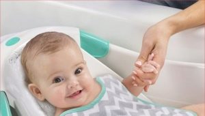 Slides for bathing newborns: types and tips for choosing