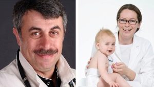 Si Dr. Komarovsky tungkol sa timbang ng bata