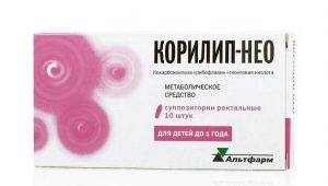 الشموع Corilip-Neo للأطفال: تعليمات للاستخدام