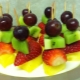 وصفات canape الفاكهة على أسياخ للأطفال