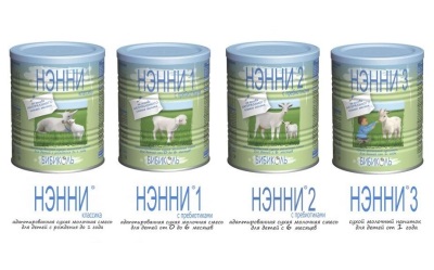 Бебешки смеси от козе мляко NANNI