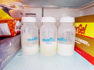 Muttermilch im Kühlschrank