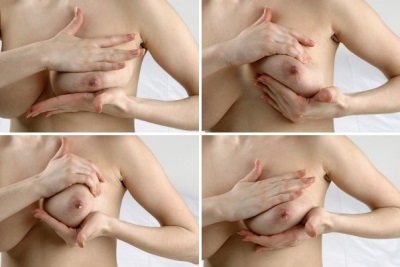 breast massage before decanting