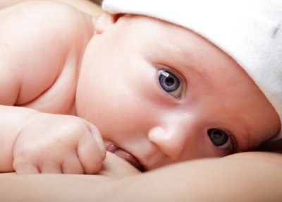 Breast feeding baby
