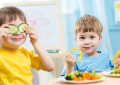 الخضروات التغذية للأطفال