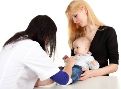 The doctor prescribes treatment for diathesis