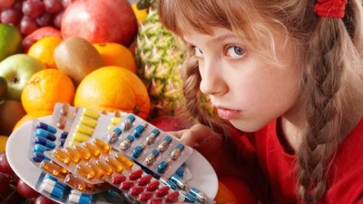 Complexos vitamínicos para uma criança de 11 anos