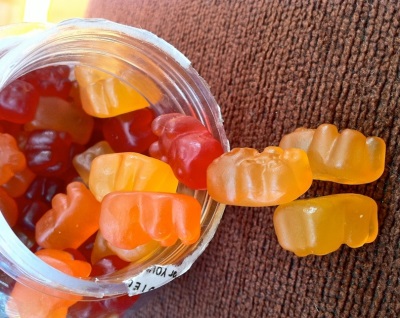 Vitamins bears for a child