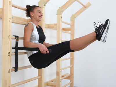 Suweko pader na may mga parallel bar