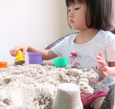 Zweck von lebendem Sand